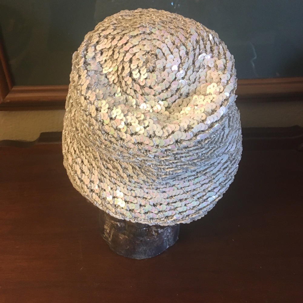 Sequin hat